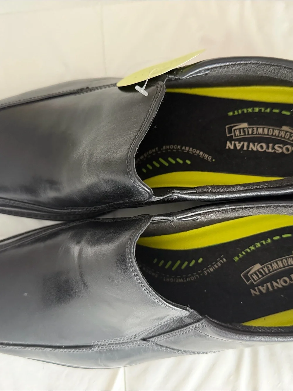 Men’s Black Slip-On Dress Shoes
